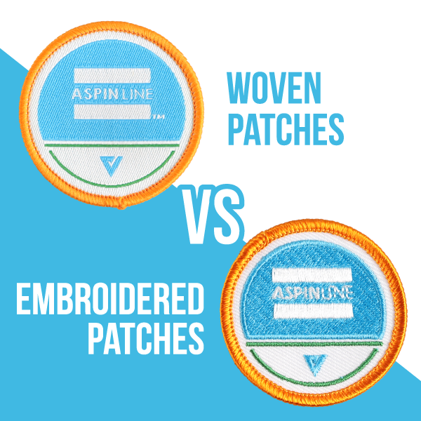 Woven vs. Embroidered Patches