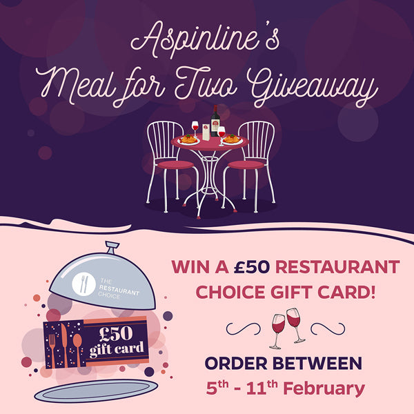Meal for Two Giveaway! Celebrate Valentine's Day with Aspinline!