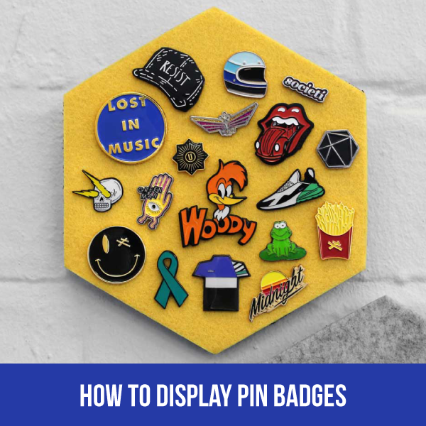 How to Display Pin Badges