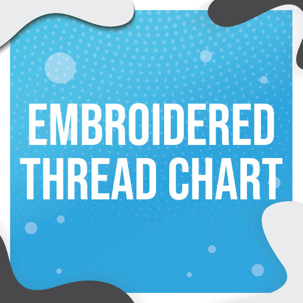 Embroidered Thread Chart