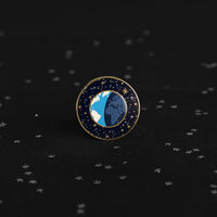 Earth in Space Pin Badge