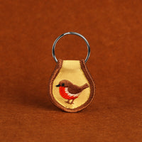 Robin Patch Keyring