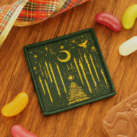 Wizard's Christmas Woven Patch