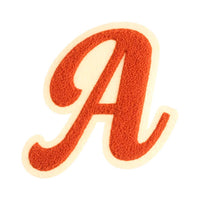 Letter A chenille patch