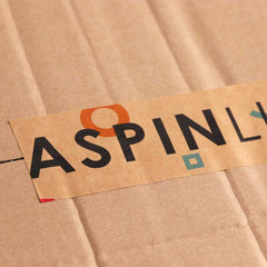 Printed kraft tape example