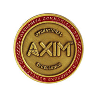 Axim challenge coin