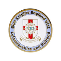 Blue knights england challenge coin