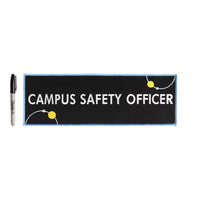 Campus embroidered back patch