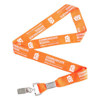 Custom Flat Polyester Lanyards