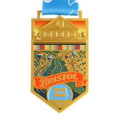 Gold plated medal example