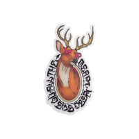 Deer printed patch