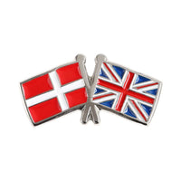 Denmark uk soft enamel pin badge