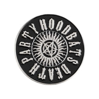 Hoodbats death party soft enamel pin badge