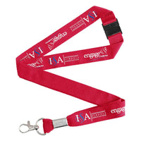 Custom Flat Polyester Lanyards