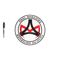 Jiu jitsu embroidered back patch
