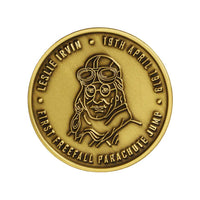 Leslie irvin challenge coin