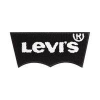 Levi's batwing black chenille patch