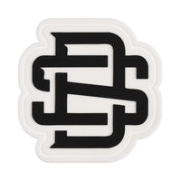 Monogram logo PVC patch