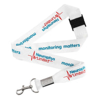 Custom Flat Polyester Lanyards