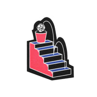 Nike stairs printed patch