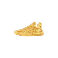 Nike trainer die struck pin badge