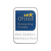 Ofsted outstanding provider soft enamel pin badge