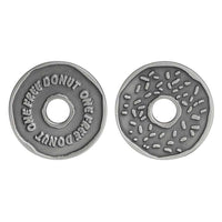 One free donut challenge coin