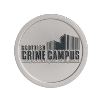 Scottish crime campus challenge coin
