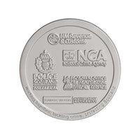 Scottish crime campus challenge coin