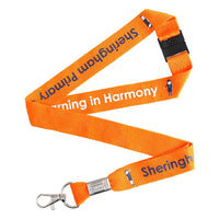 Custom Flat Polyester Lanyards