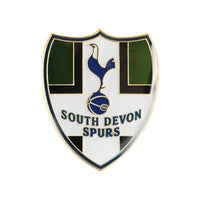 South devon spurs soft enamel pin badge