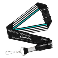 Custom Flat Polyester Lanyards