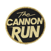 The Cannon Run woven patch