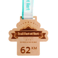 Custom Wooden Medals