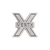Vertx die struck pin badge
