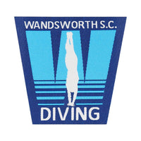 Wandsworth SC Diving woven patch