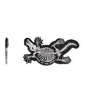 Weird embroidered back patch