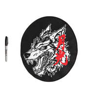 Werewolf embroidered back patch