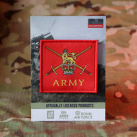 British Army Woven Hook-and-Loop Patch
