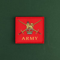 British Army Woven Hook-and-Loop Patch