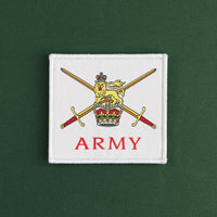 British Army Woven Hook-and-Loop Patch