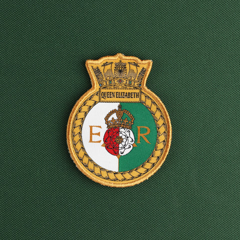 HMS Queen Elizabeth Royal Navy Woven Patch