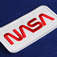NASA Worm Iron-On Embroidered Patch