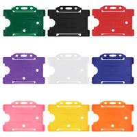 Rigid Plastic Card Holder - Single Sided