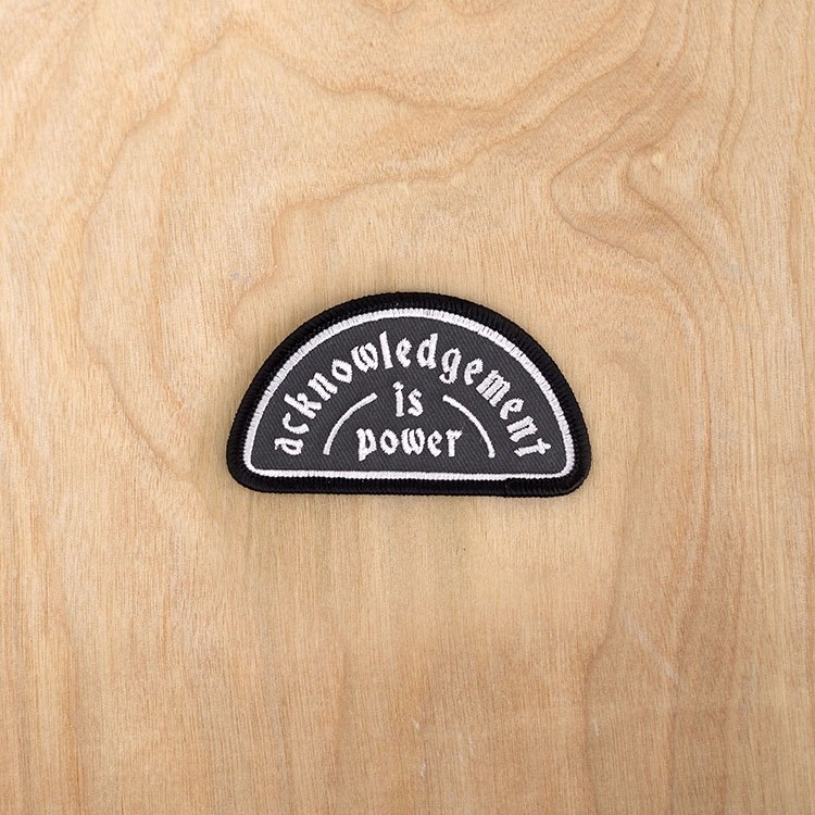 Acknowledgment is power patch Acknowledgment is power patch