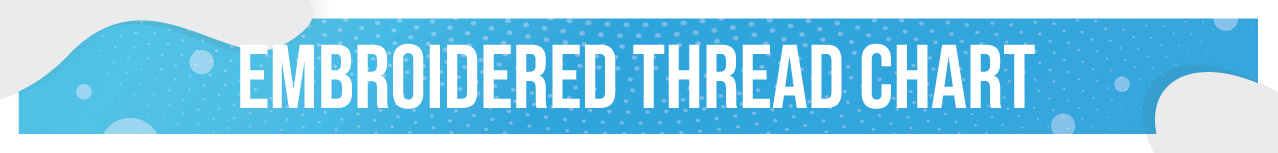 Embroidered Thread Chart