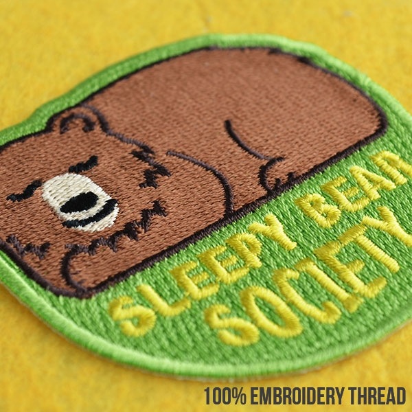 100% Embroidered Thread Patch