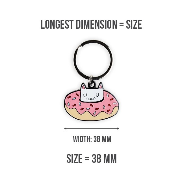 How to Size an Enamel Key Ring Sizing an Enamel Key Ring