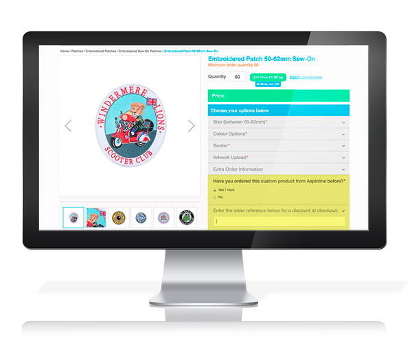 Yes I have - Repeat Order Discount Yes I have - Repeat Order Discount