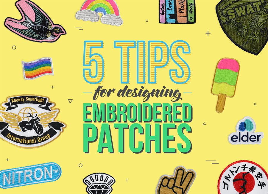 Embroidered patches